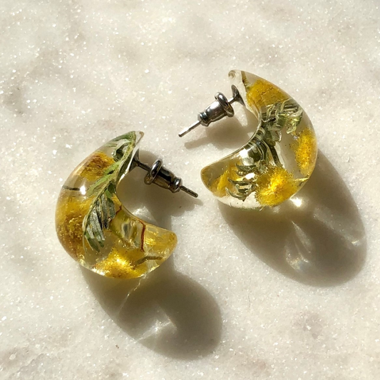 Boucles d'oreilles Chunky Drop Mimosa