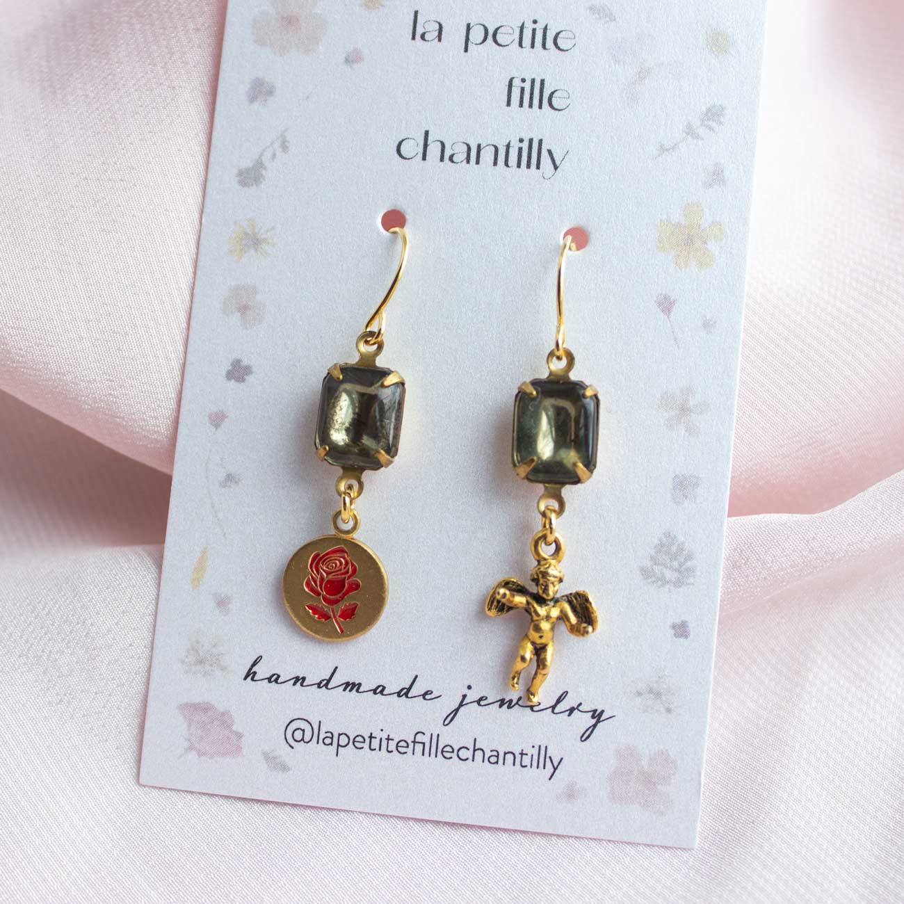 Pendientes vintage Angelot y Rose