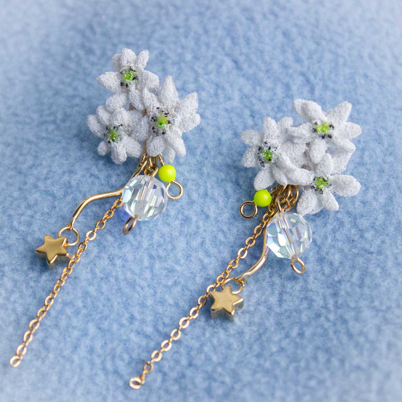 Pendientes ramo Edelweiss