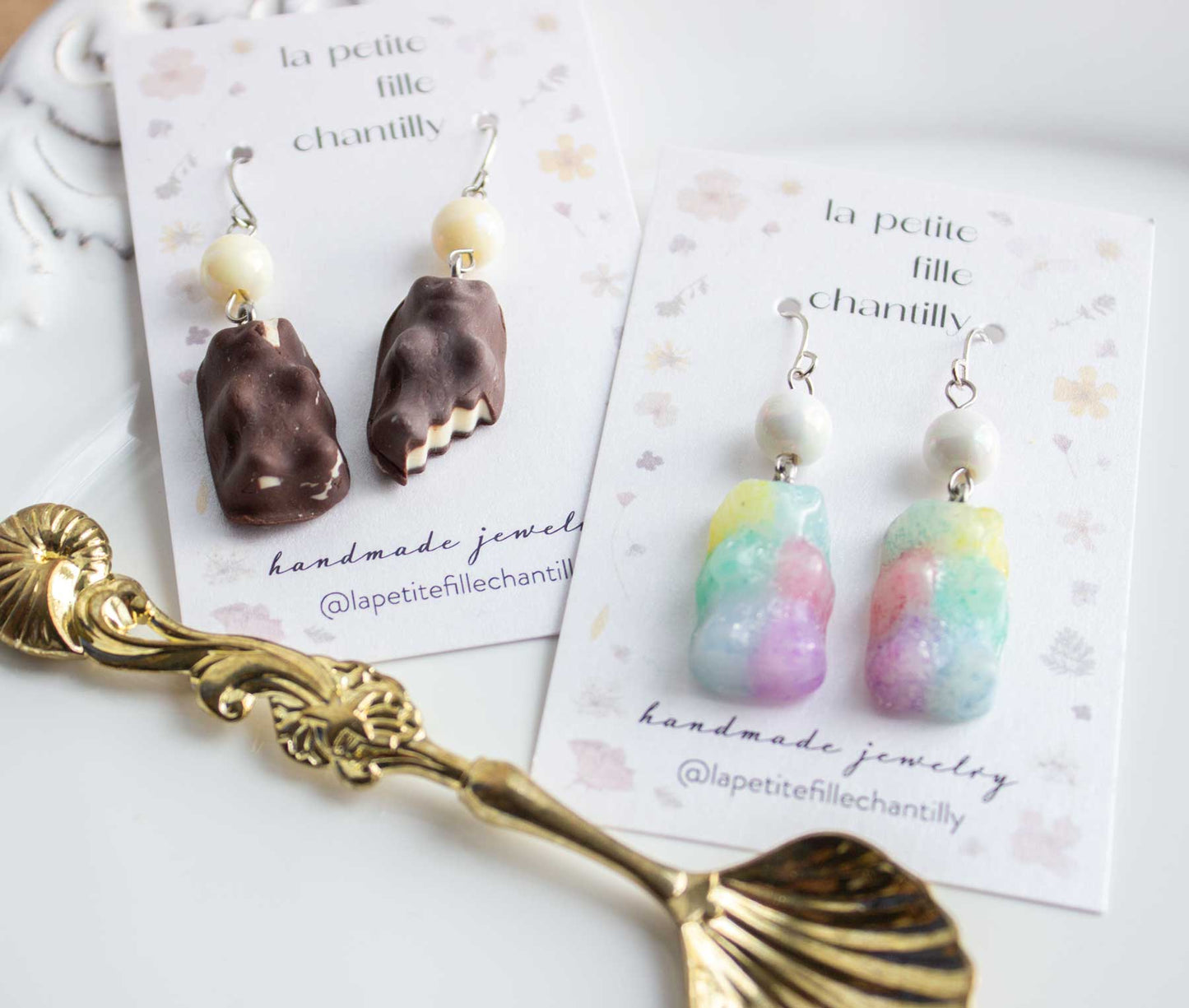 "Gummy Bear" candy earrings